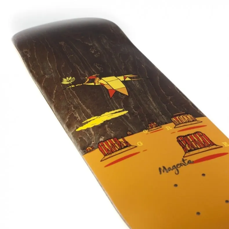 Magenta Ben Gore Landscape Skateboard Deck 8.5