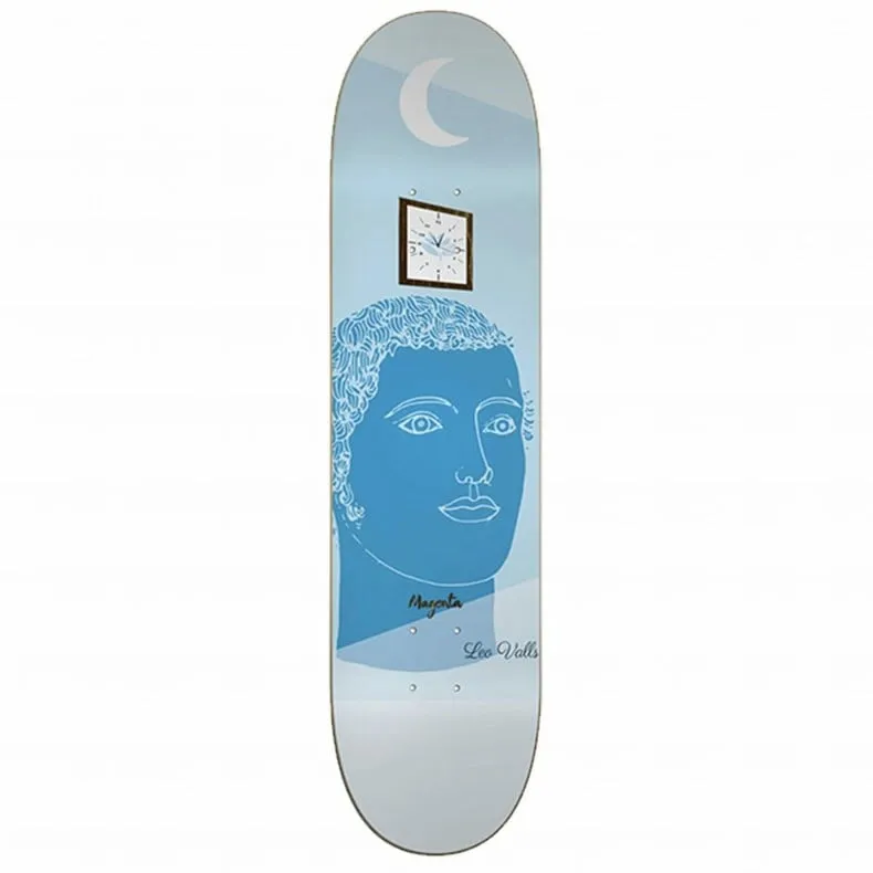 Magenta Leo Valls Sleep Series Skateboard Deck 8.0