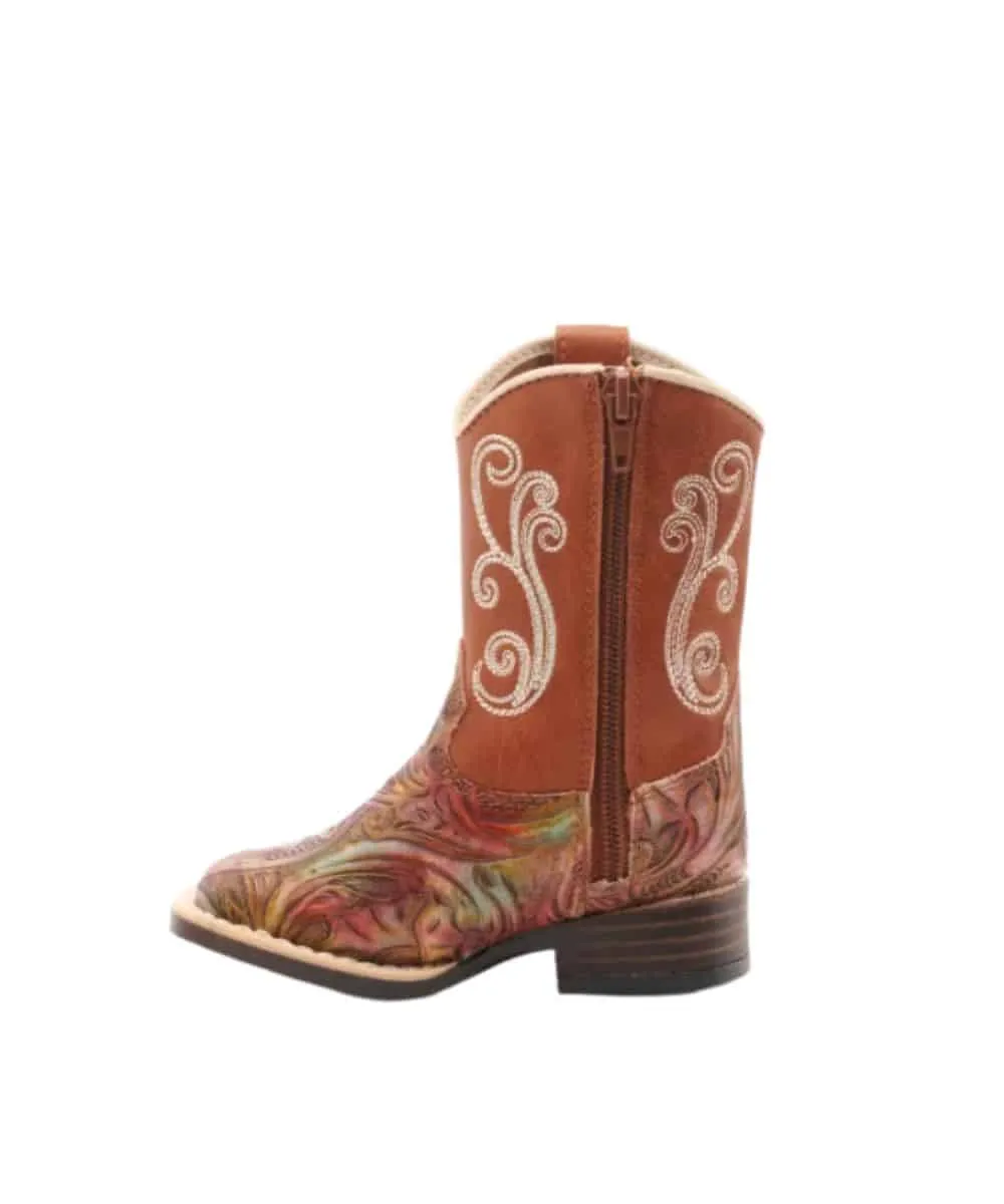 M&F Western Toddler Girls' Twister Elizabeth Boot