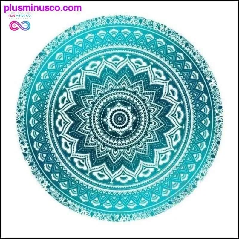 Mandala Round Tapestry Summer Beach Picnic Throw Rug Blanket