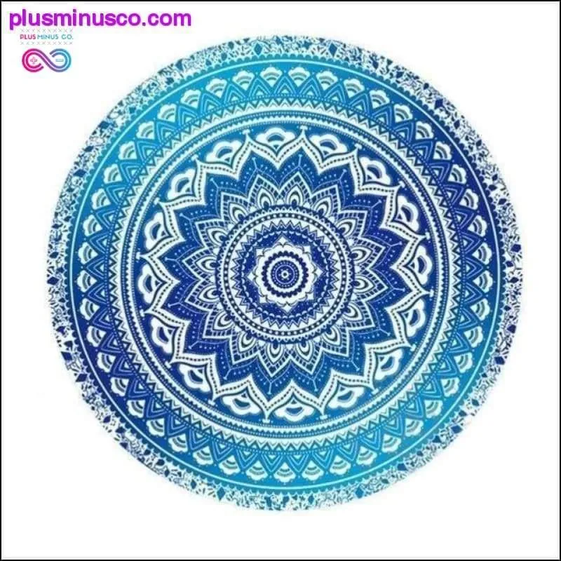 Mandala Round Tapestry Summer Beach Picnic Throw Rug Blanket