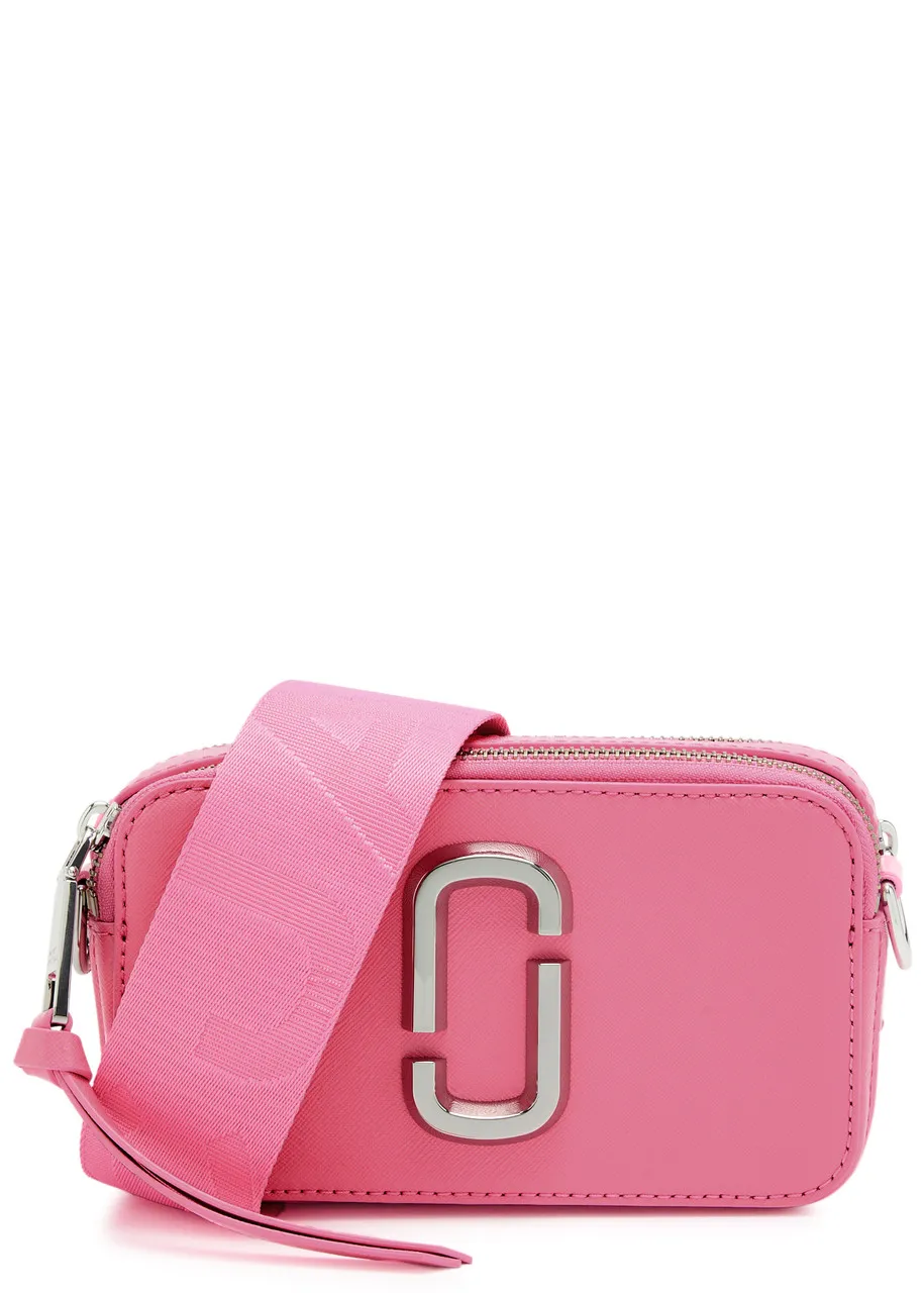 MARC JACOBS The Snapshop leather cross-body bag -                         -                     -                