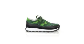 Men's Leather Running Sneakers 55072