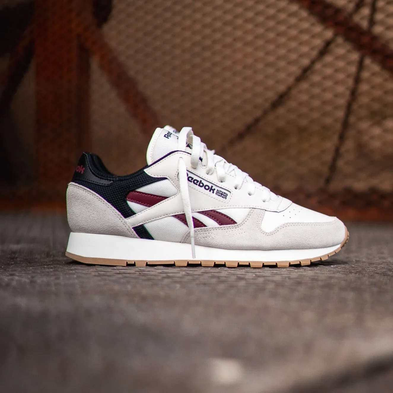 Mens Reebok Classic Leather (Chalk)