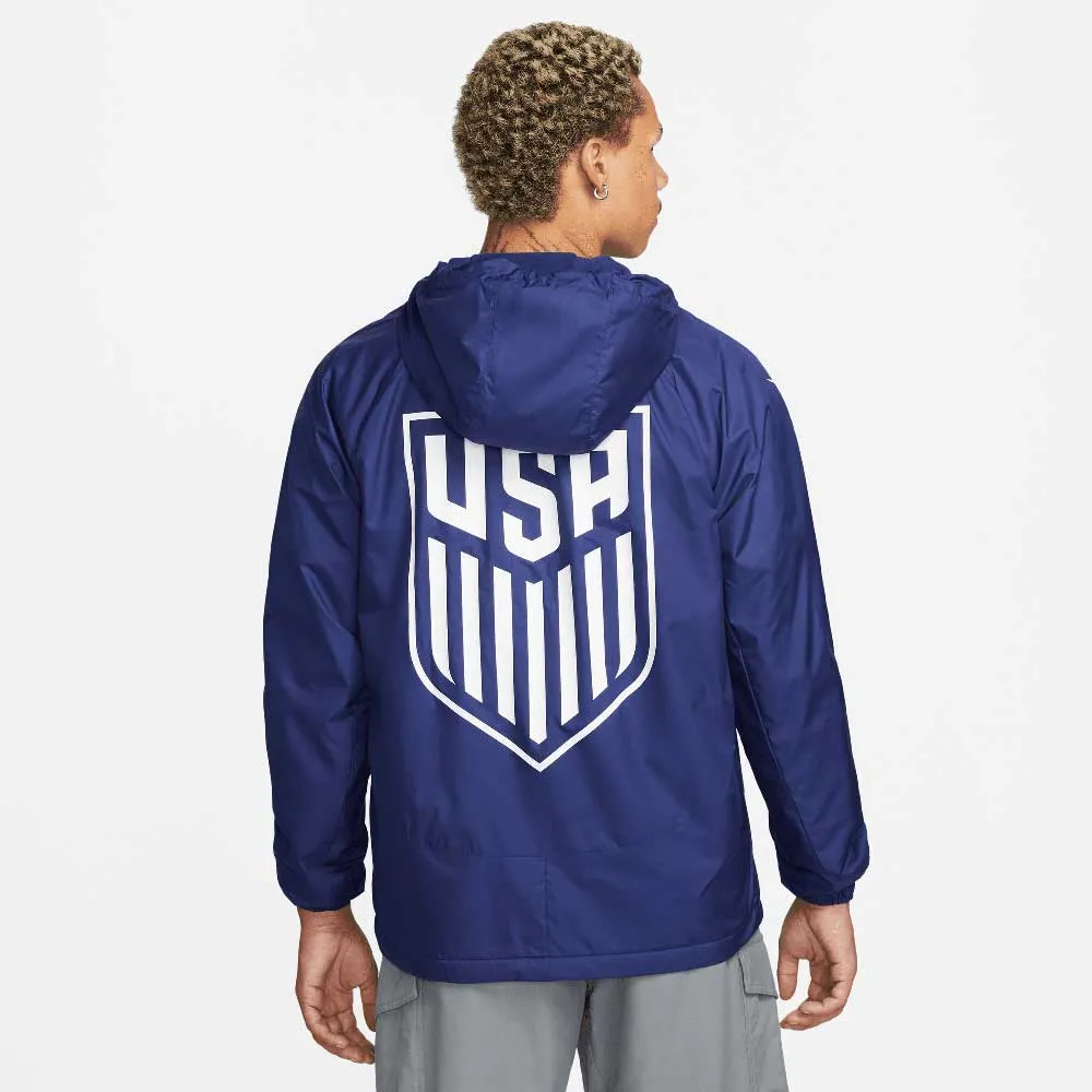 Men's USA Strike Anthem Jacket - Loyal Blue/Loyal Blue/White