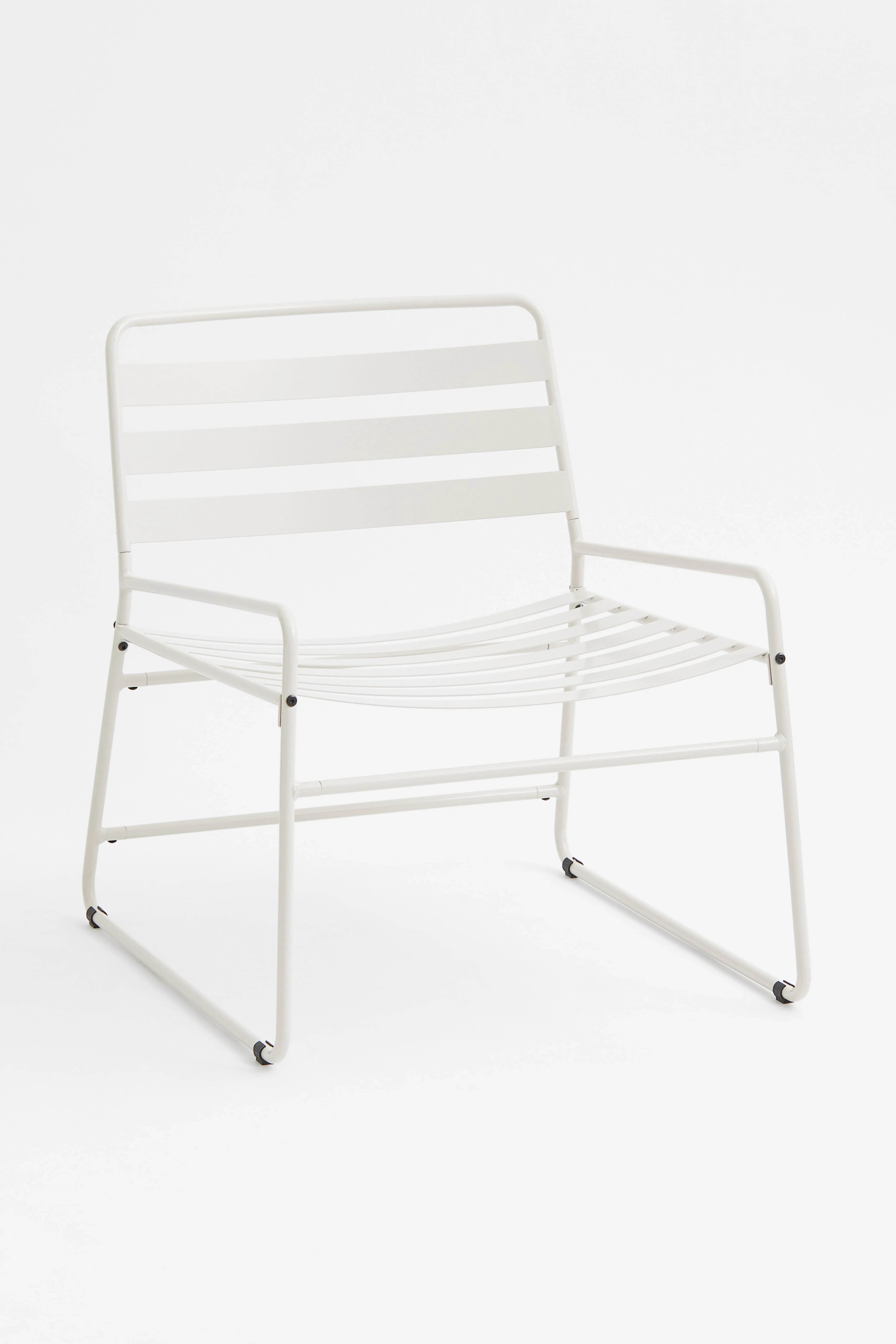 Metal lounge chair - White - Home All | H&M GB