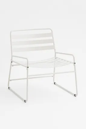 Metal lounge chair - White - Home All | H&M GB