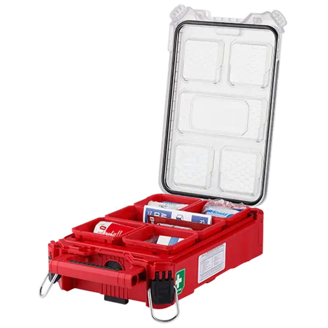 Milwaukee 79 Piece Class A Type III PACKOUT First Aid Kit 48-73-8435C