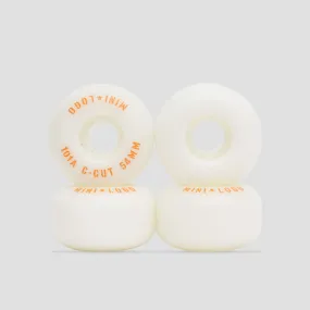 Mini Logo 54mm 101a C-Cut 2 Skateboard Wheels White