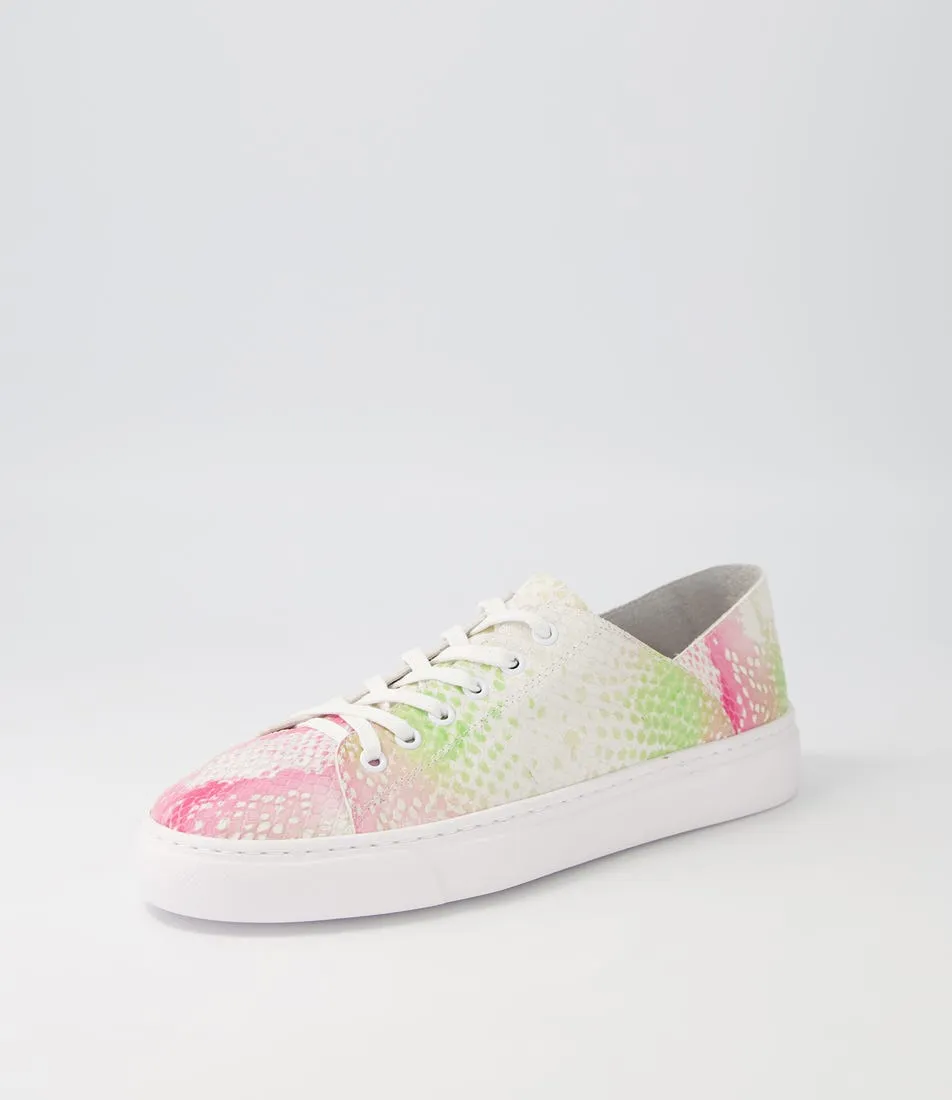 MOLLINI Oskher Pastel Reptile Sneakers