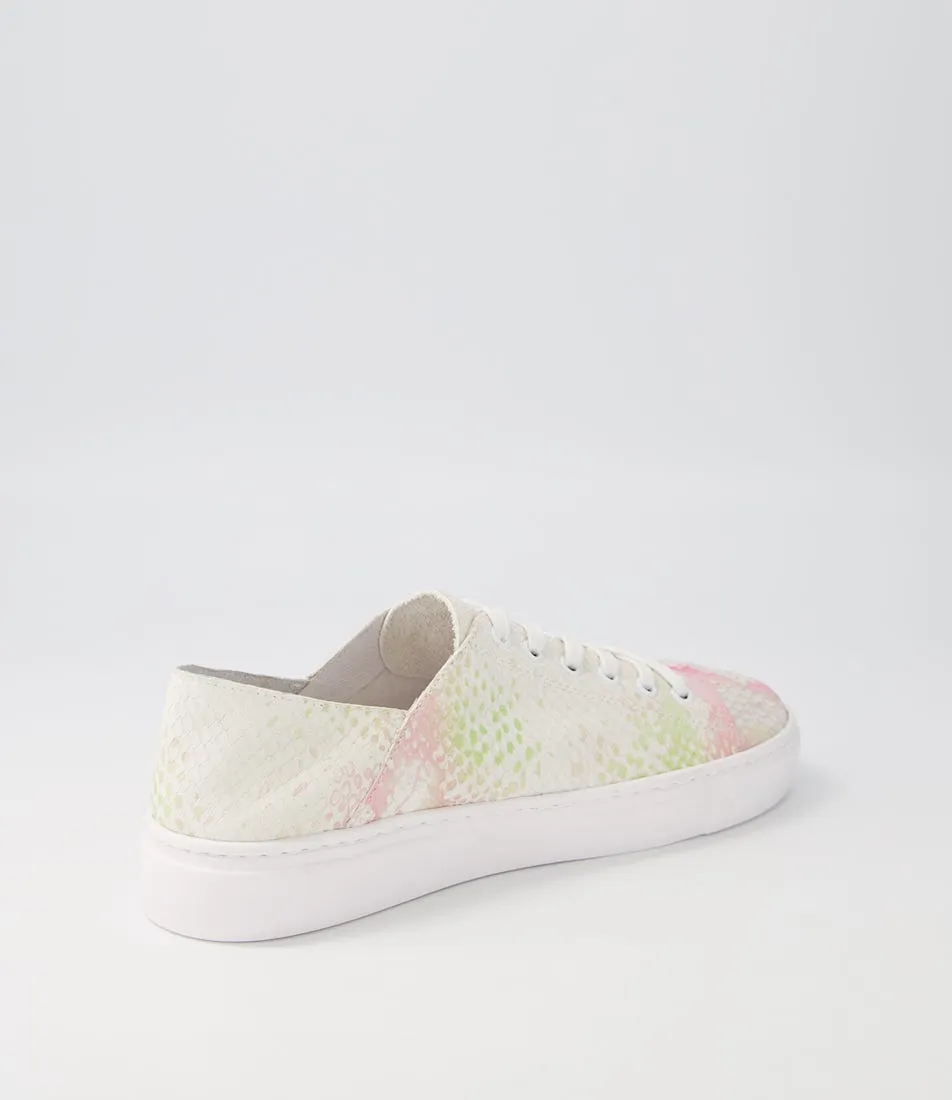 MOLLINI Oskher Pastel Reptile Sneakers