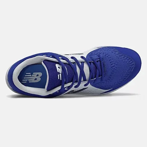 New Balance - Men's Royal/White 3000v5 Fresh Foam Molded Cleat (PL3000B5)