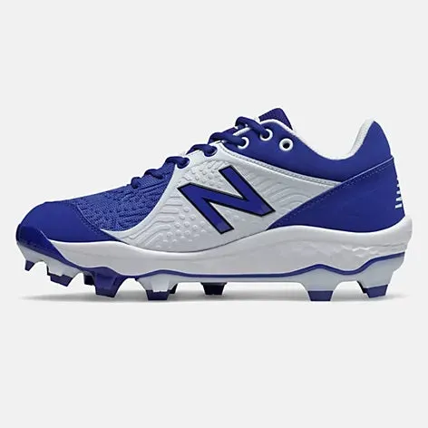 New Balance - Men's Royal/White 3000v5 Fresh Foam Molded Cleat (PL3000B5)