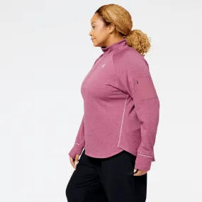 New Balance Women's Heat Grid Half Zip Up