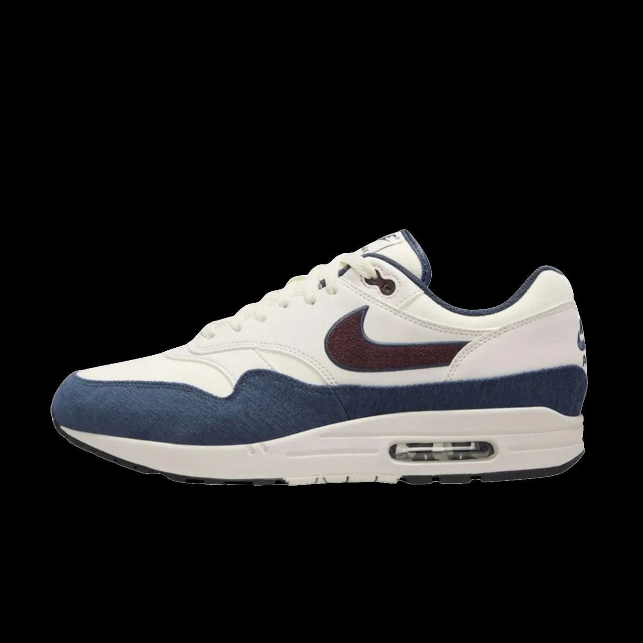 Nike Air Max 1 (Coconut Milk/Burgundy Crush-Armory Navy)