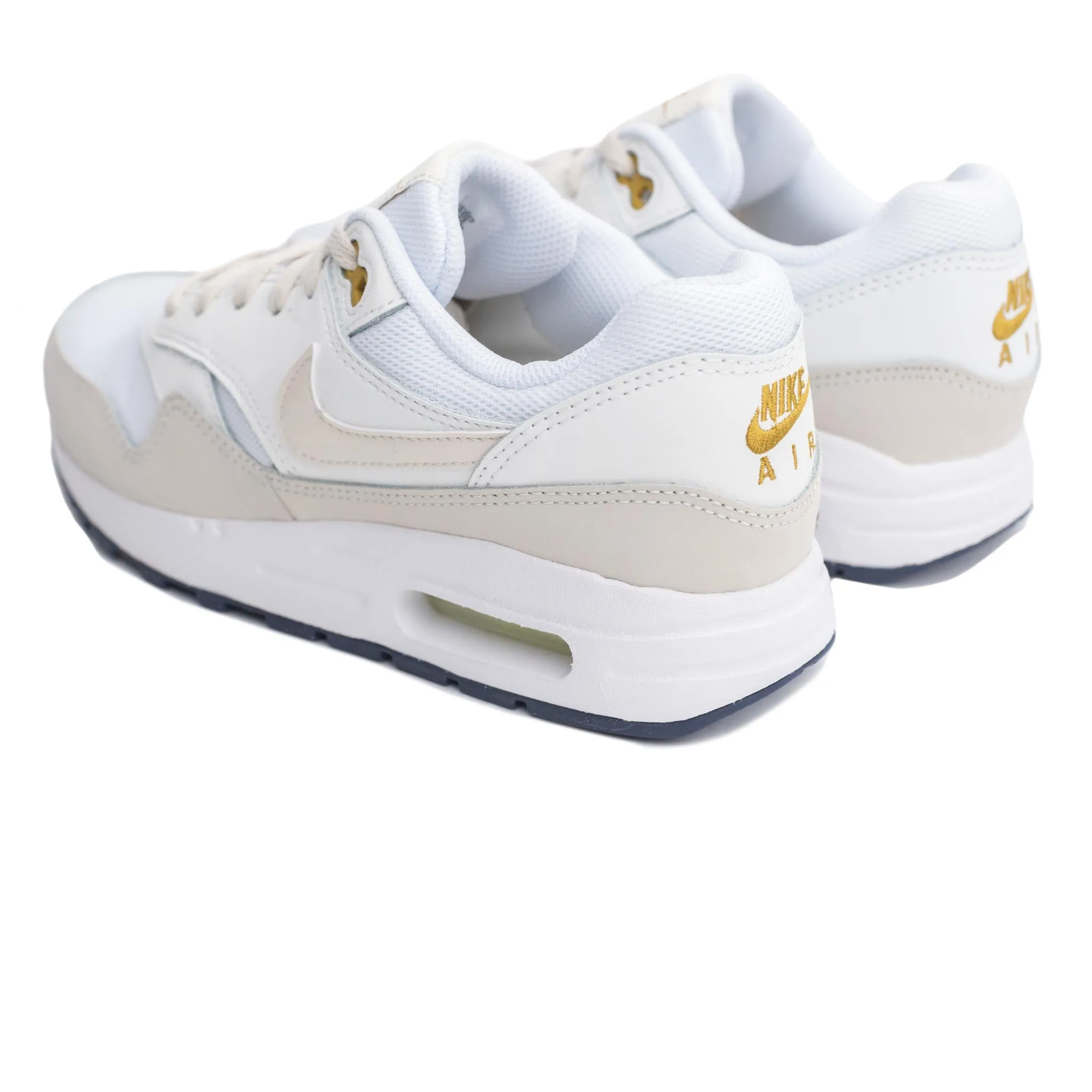 Nike Air Max 1 (GS) 'White/Bronzine'