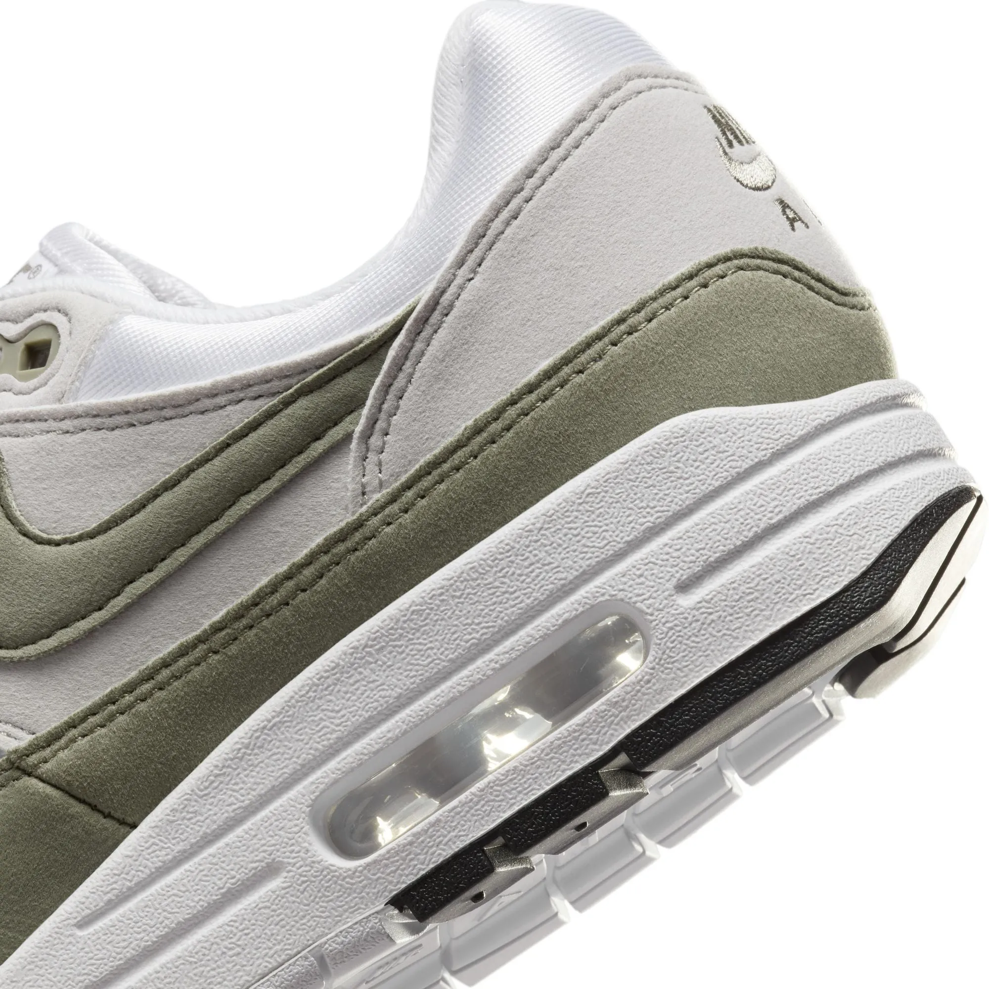 Nike Air Max 1  W - White / Light Army-Neutral Grey