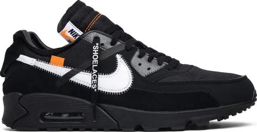 NIKE  AIR MAX 90 OFF-WHITE BLACK