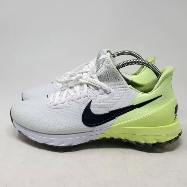 Nike Air Zoom Infinity Tour Golf Cleat Barely Volt White...