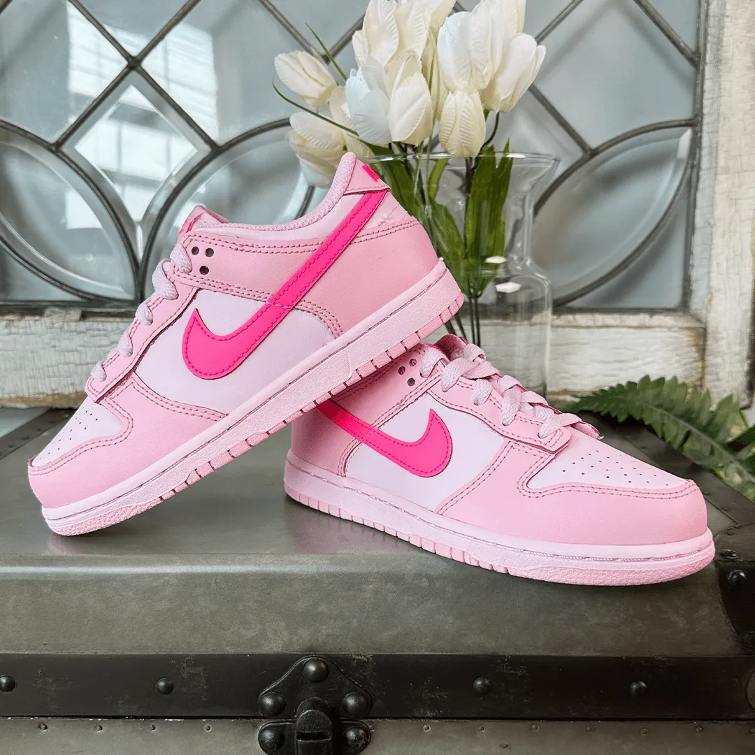 Nike Dunk Low Triple Pink Preschool