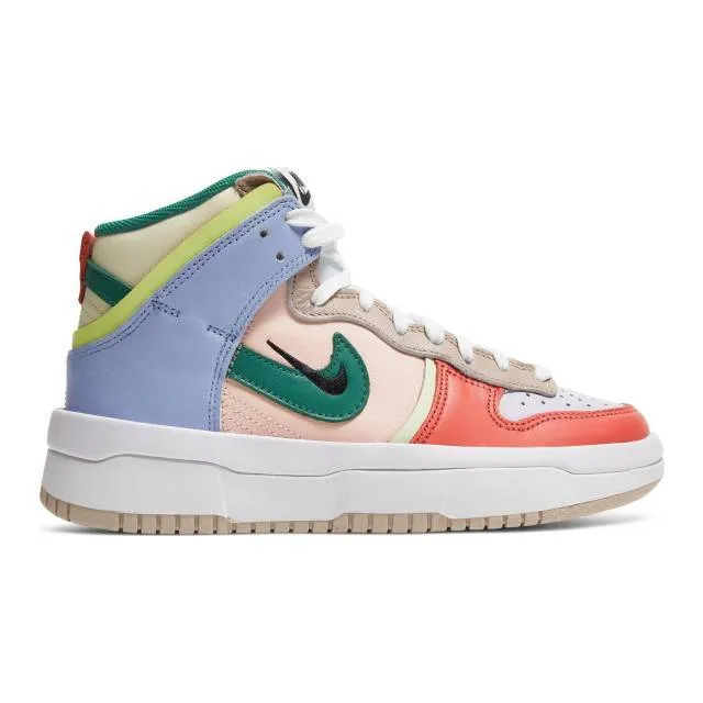 Nike Women's Dunk High Rebel (Cashmere Coral/ Multicolor...