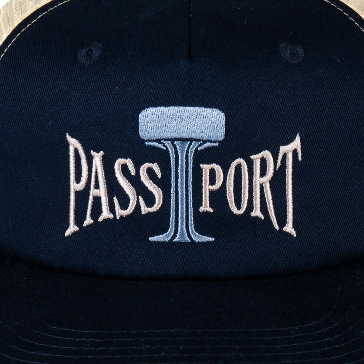 PASS~PORT SKATEBOARDS TOWERS OF WATER WORKERS TRUCKER CAP