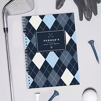 Personalised Golf Log Book | Kaleidoscope