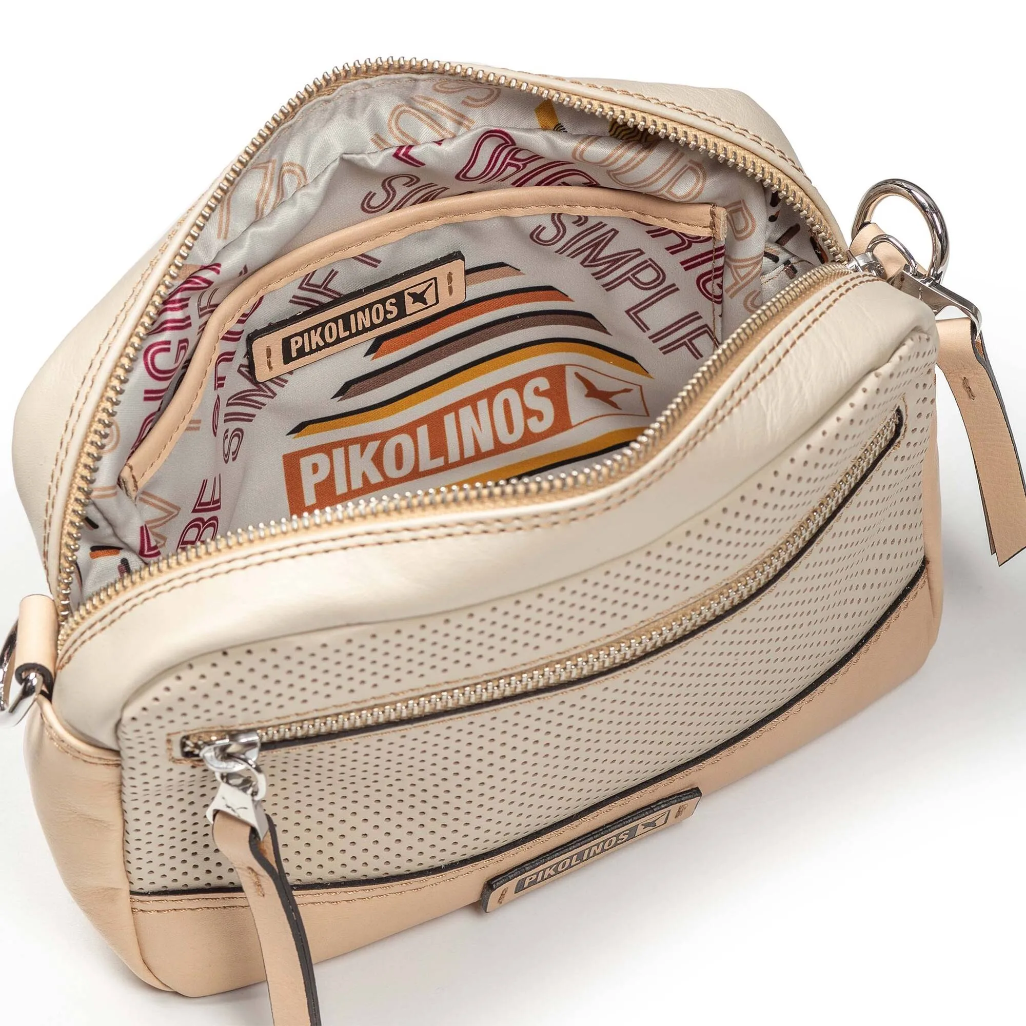 Pikolinos Salinas Two-Tone Shoulder Bag