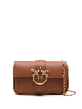 PINKO Love One Pocket cross body bag - Brown