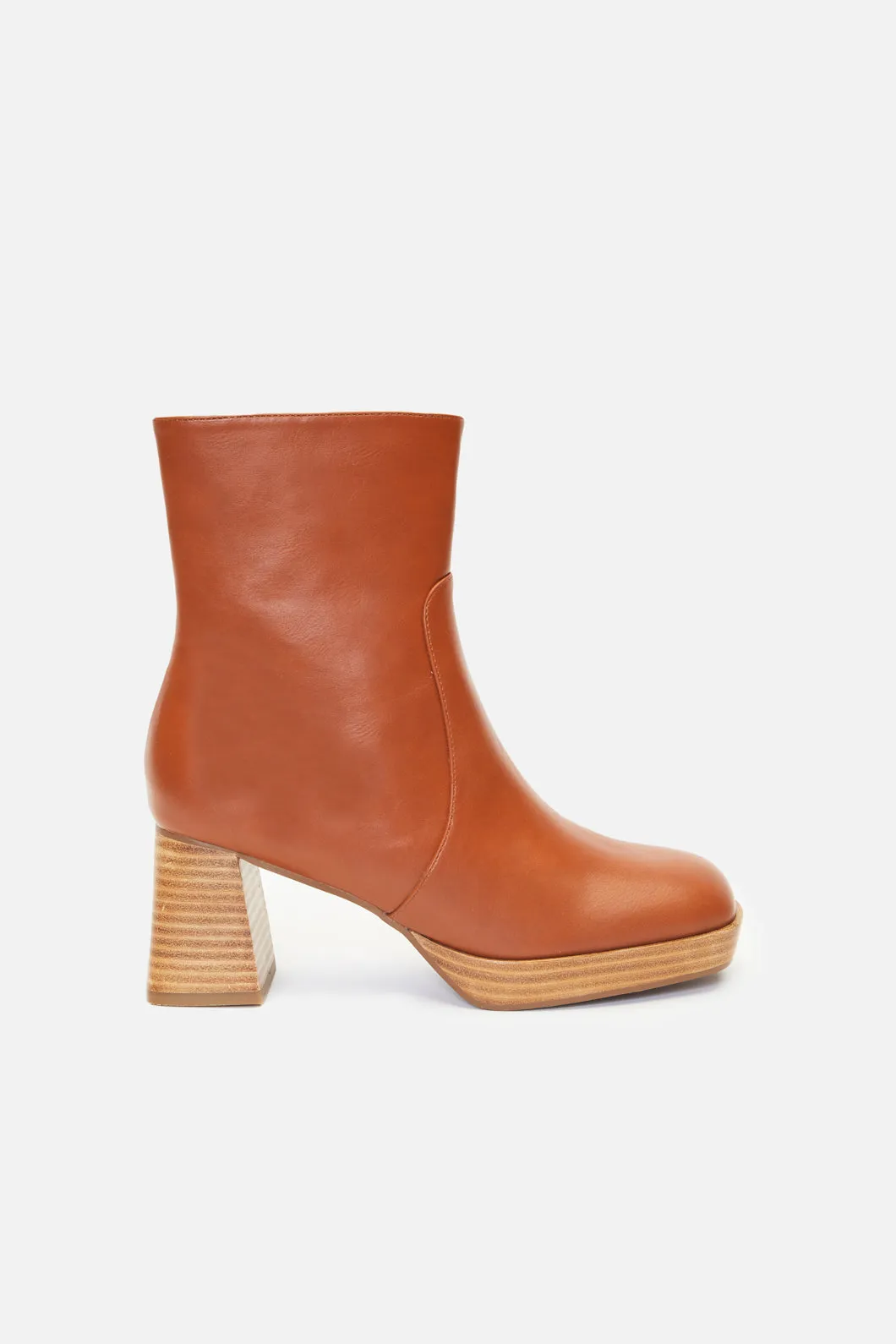 Platform Heel Boot