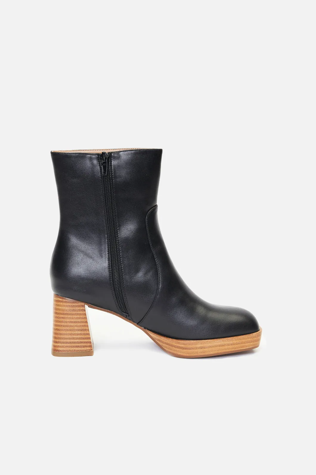 Platform Heel Boot