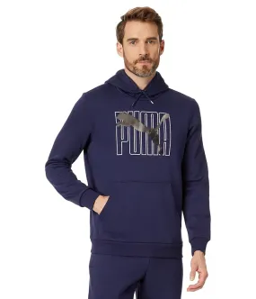 PUMA Essentials+ Logo Lab Holiday Pullover Hoodie Men's