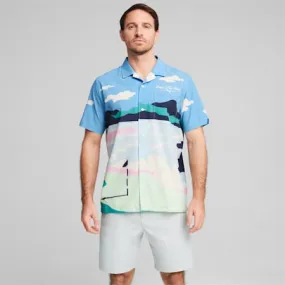 PUMA x PALM TREE CREW Golf Shirt | Regal Blue | PUMA Golf | PUMA 