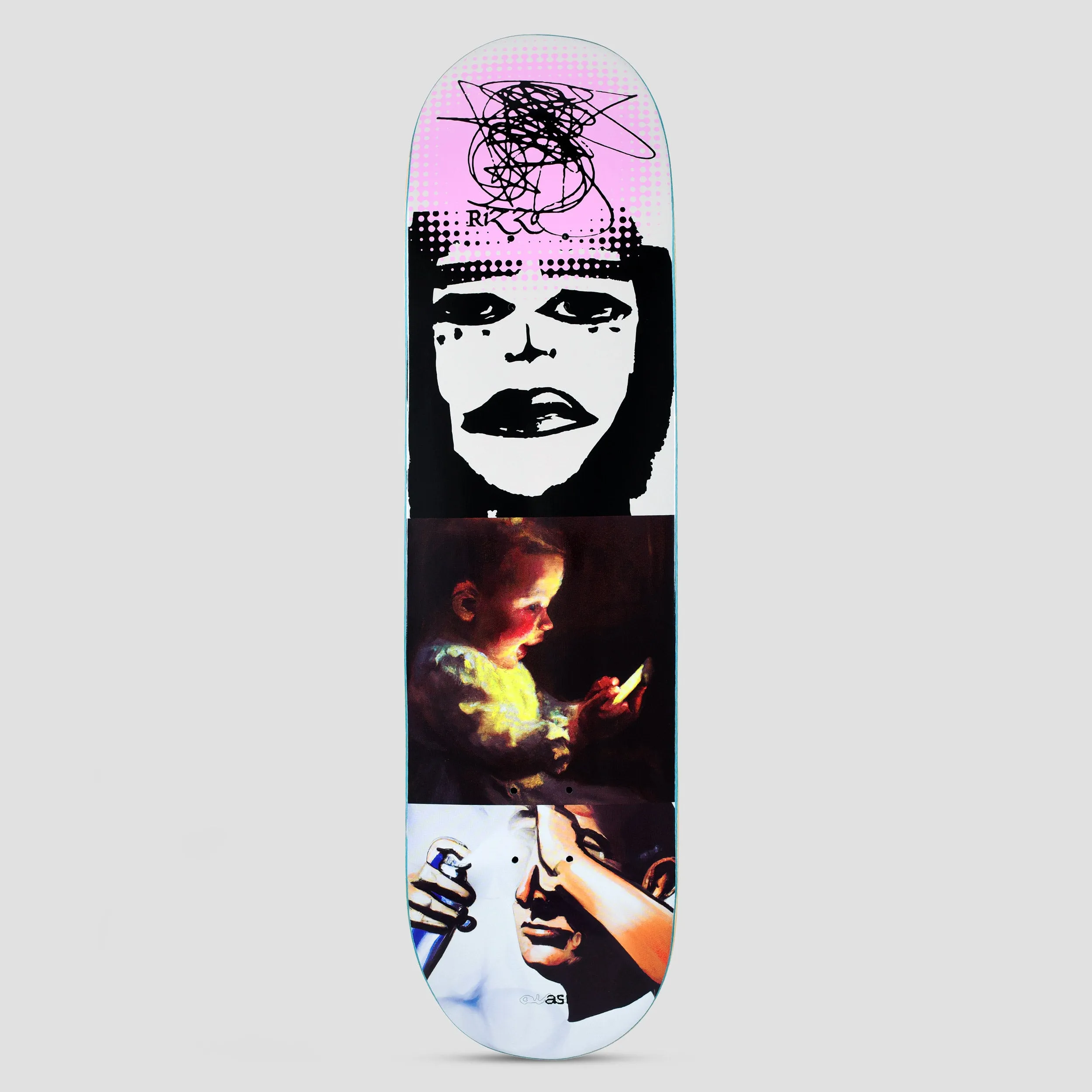 Quasi 8.25 Rizzo Tired Eyez Skateboard Deck