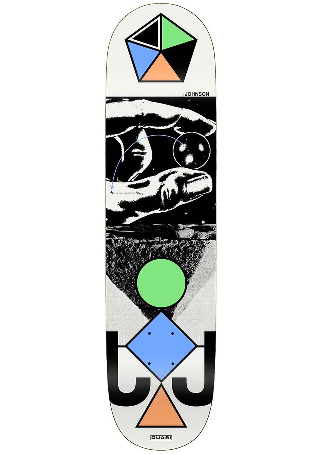 Quasi Johnson Spacetime Skateboard Deck