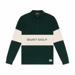 Quiet Golf Sport LS Polo (Forest)