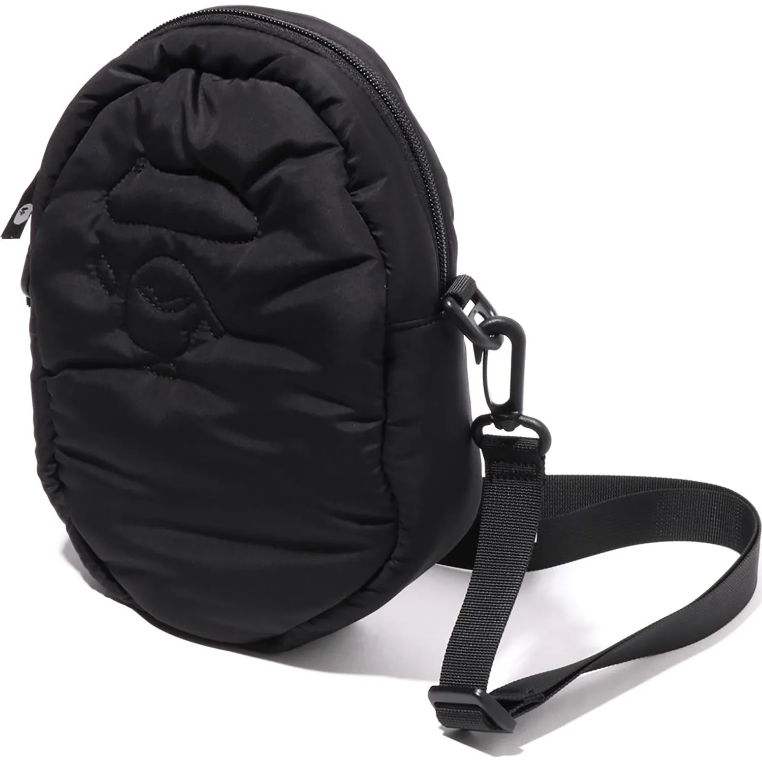 QUILTING APE HEAD SHOULDER BAG MENS