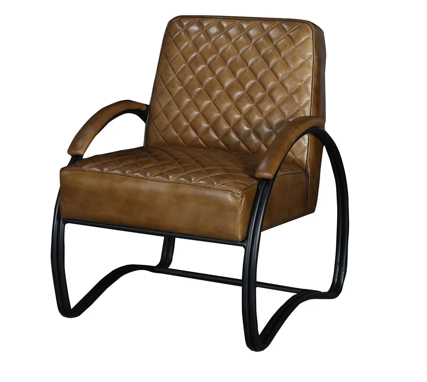 Ravenna Leather Lounge Chair - Matthew Izzo Collection