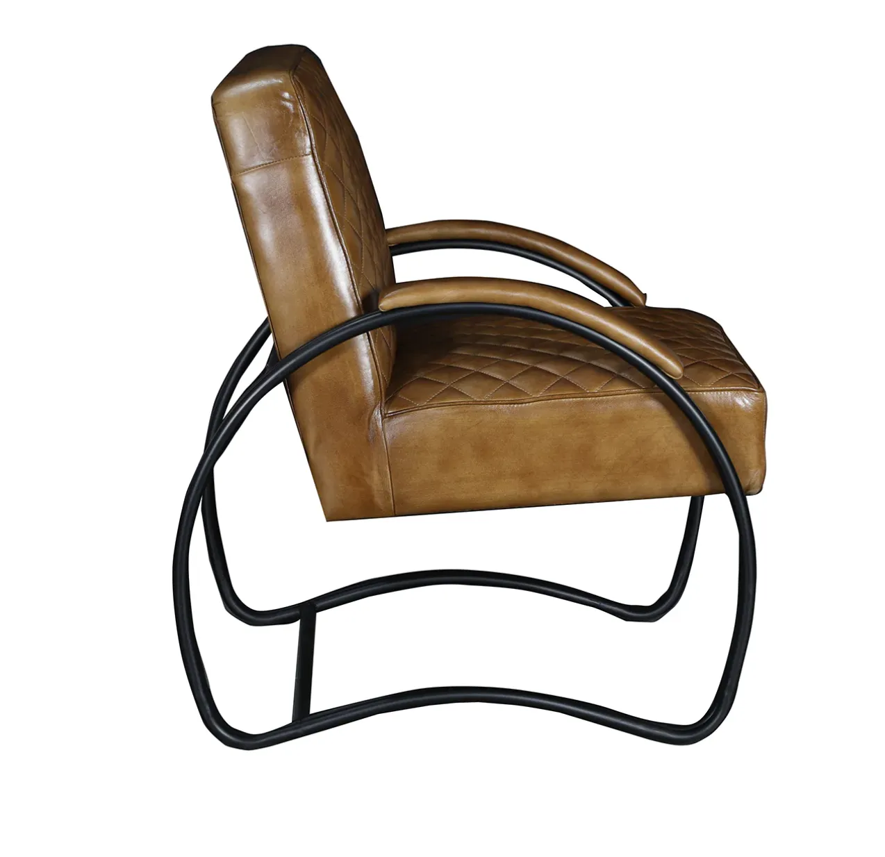 Ravenna Leather Lounge Chair - Matthew Izzo Collection