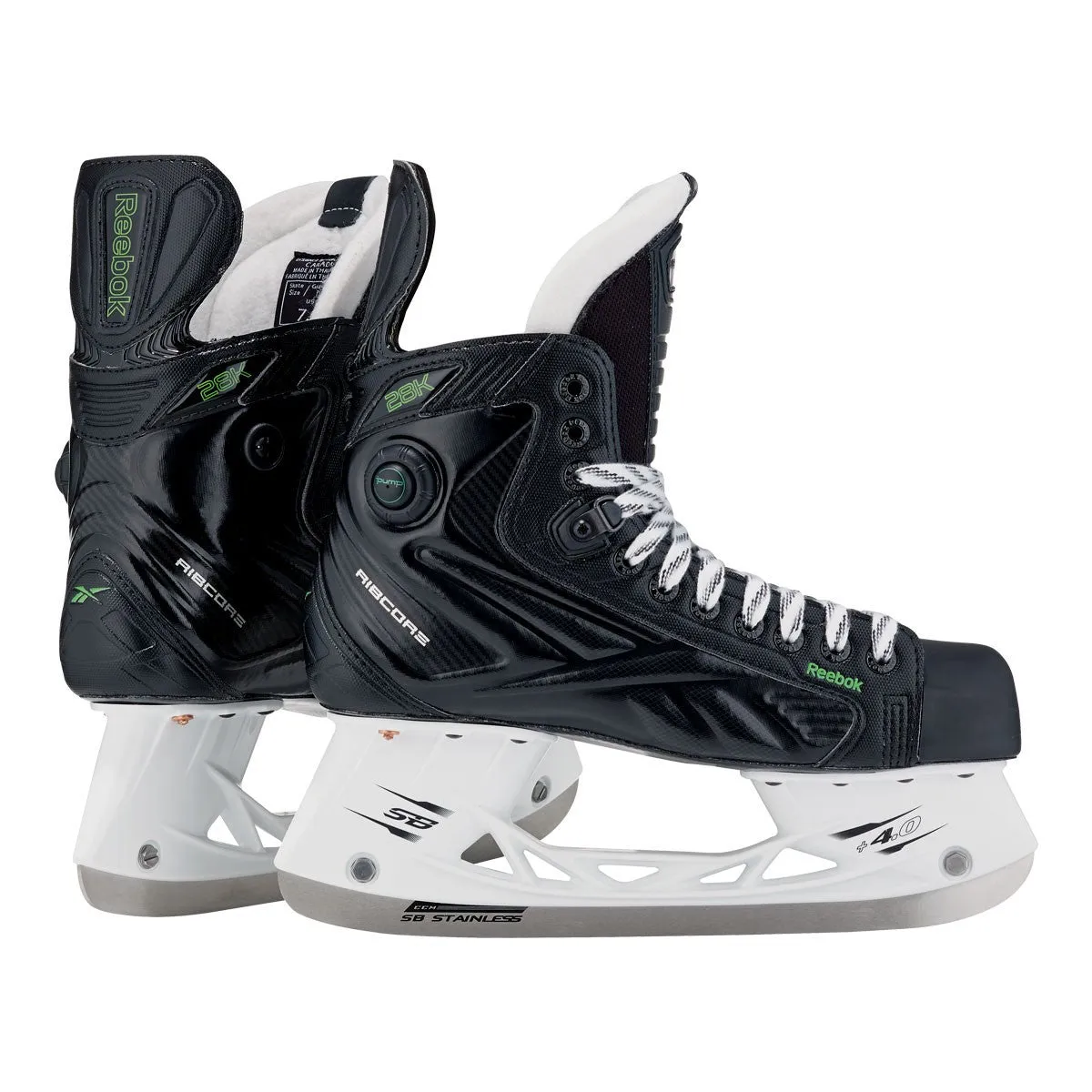 Reebok 28K Pump Ice Skates