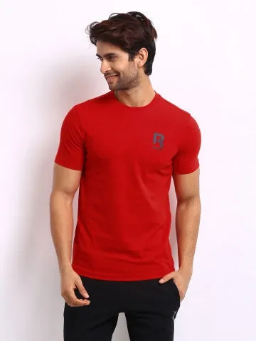 Reebok Classic Men Red T-shirt