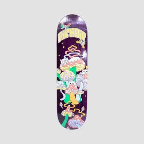 Ripndip Homegrown Treats Skateboard Deck Purple - 8.5