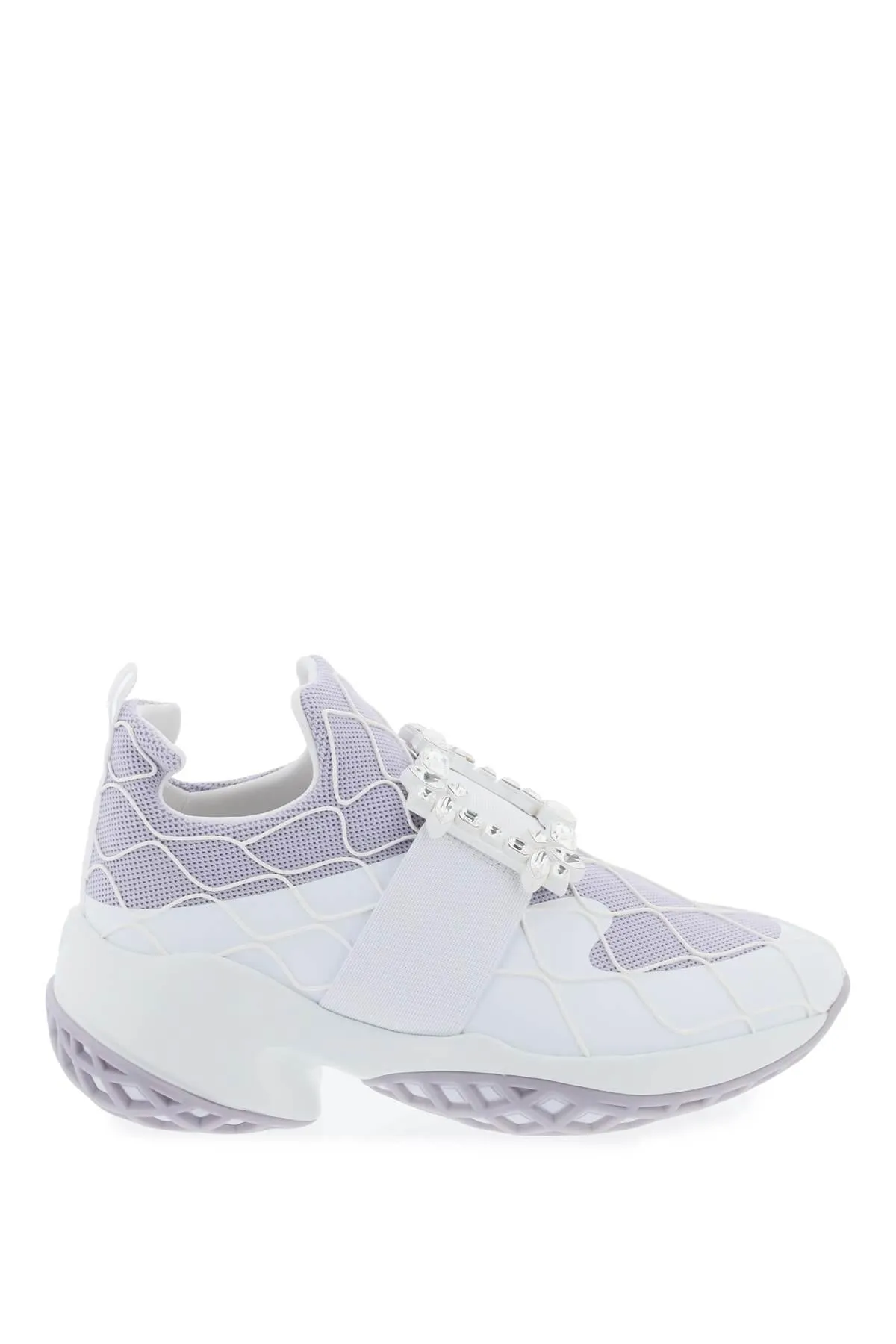 Roger Vivier    Roger Vivier Viv' Run Technical Sneakers