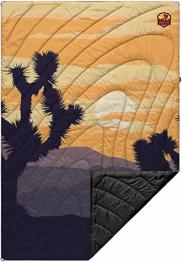 Rumpl The Original Puffy National Parks Collection | Printed Outdoor Camping Blanket for Traveling, Picnics, Beach Trips, Concer