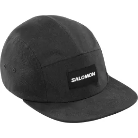 Salomon Five Panel Cap Deep Black | Buy Salomon Five Panel Cap Deep Black here | Outnorth