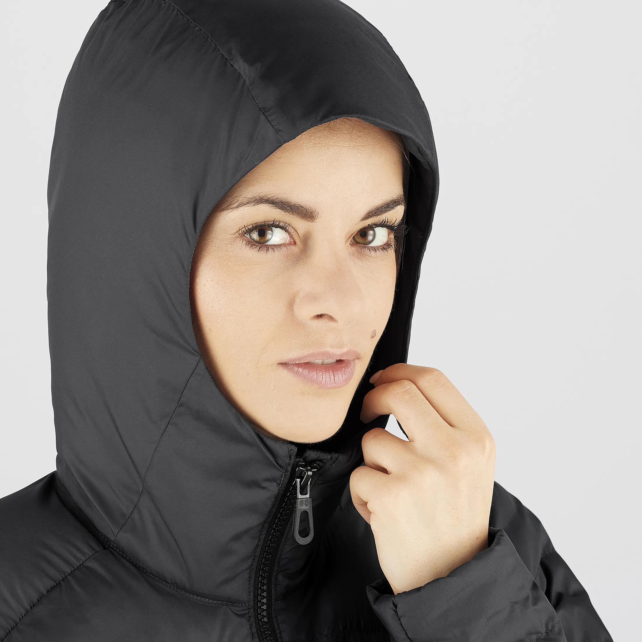 Salomon Women's Sight Storm Hoodie Ebony | Buy Salomon Women's Sight Storm Hoodie Ebony here | Outnorth