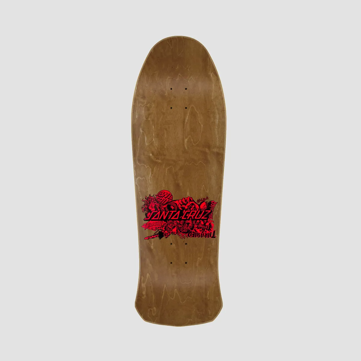 Santa Cruz X Thrasher Salba Oops Skateboard Deck - 10.4"