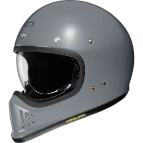 Shoei Ex-Zero Plain Helmet - Basalt Grey