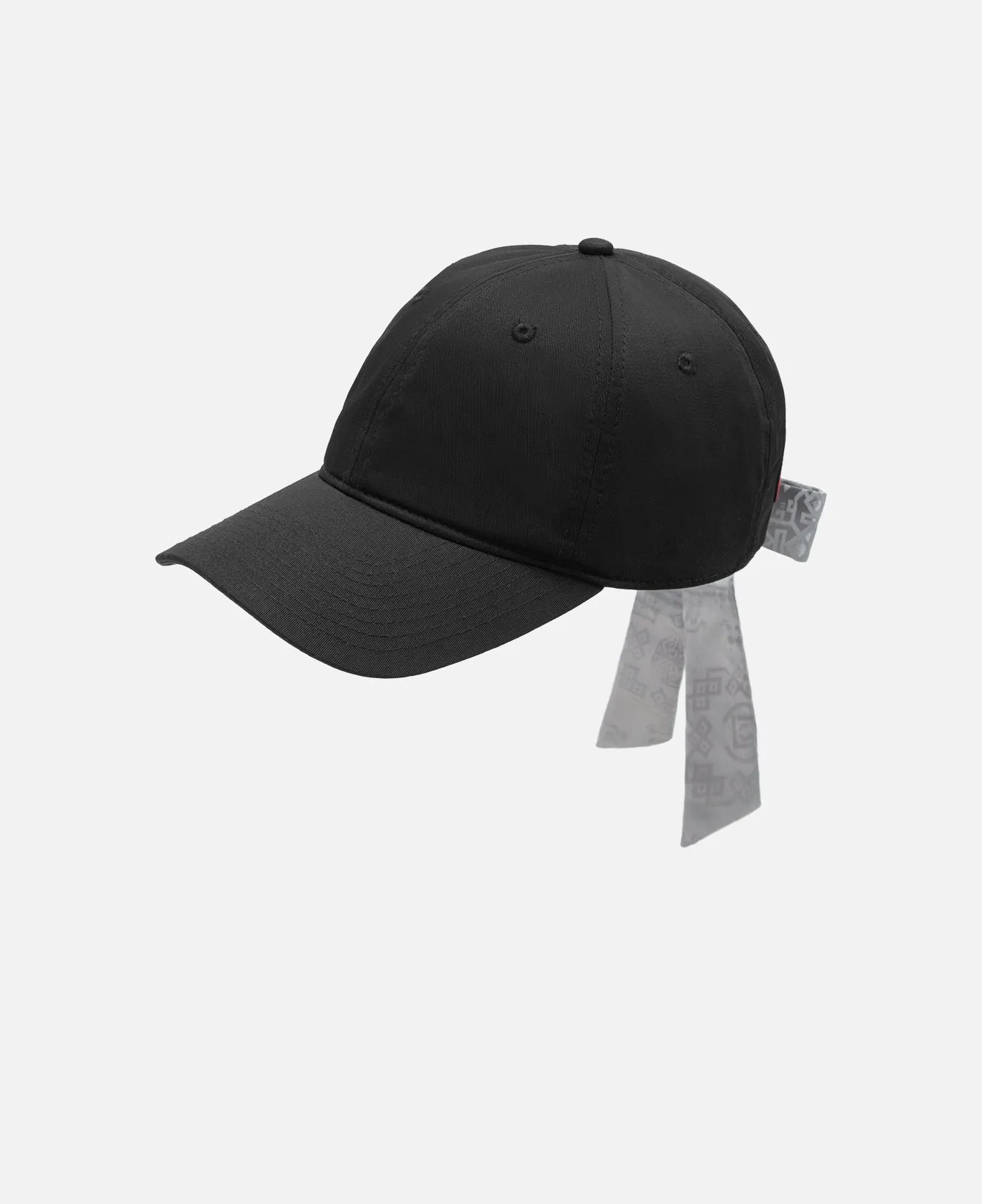 Silk Ribbon Cap (Black)