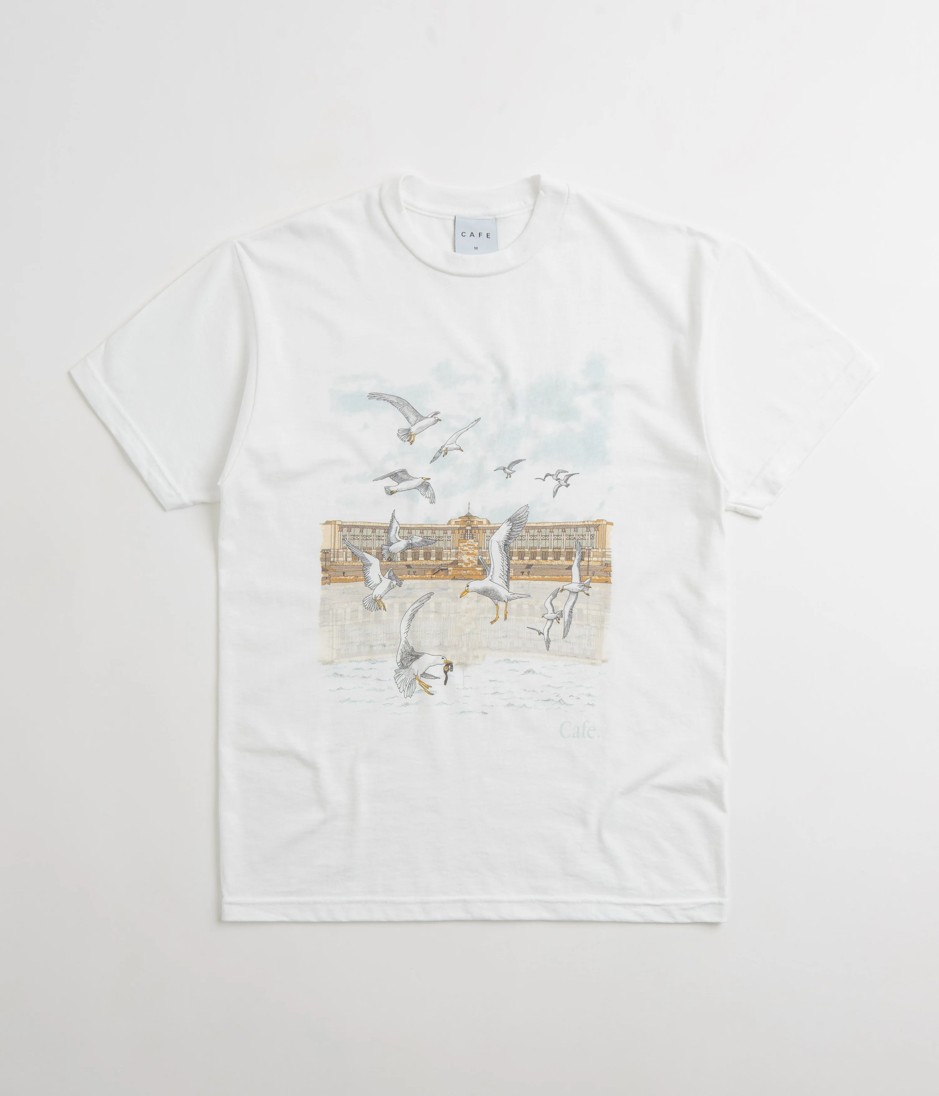 Skateboard Cafe Lloyds T-Shirt - White